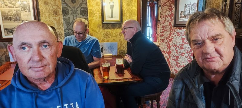 Foreground: Martin Field and Colin Chatterton